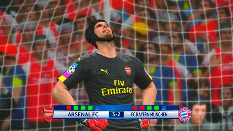 Arsenal Vs Bayern Munchen PES 2017 Penalty Shootout YouTube