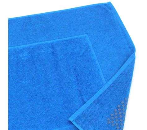 Tapis De Bain Antid Rapant X Cm Velours Prestige Bleu Turquoise