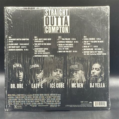 Straight Outta Compton (Music From The Motion Picture) 12" vinyl record ...