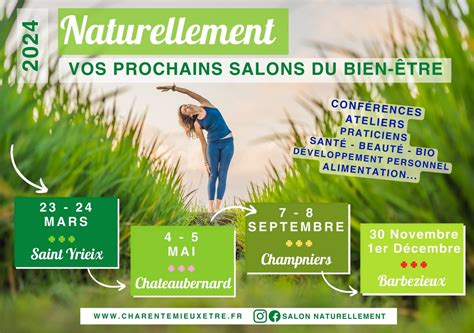 Les Salons Du Bien Tre Charente Mieux Tre