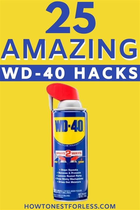 25 Amazing Wd 40 Uses And Household Life Hacks