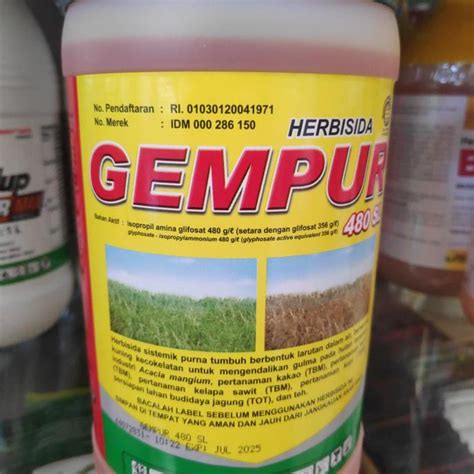 Jual Produk Unggulan Herbisida Obat Rumput Gempur 1 Liter Shopee