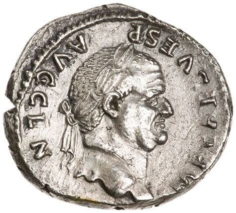 Denarius Vespasian Pontif Maxim Imperio Romano A C D