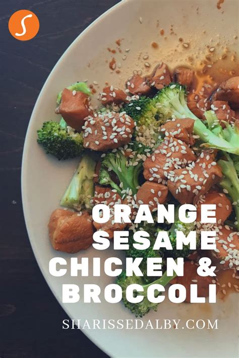 Orange Sesame Chicken And Broccoli Recipe