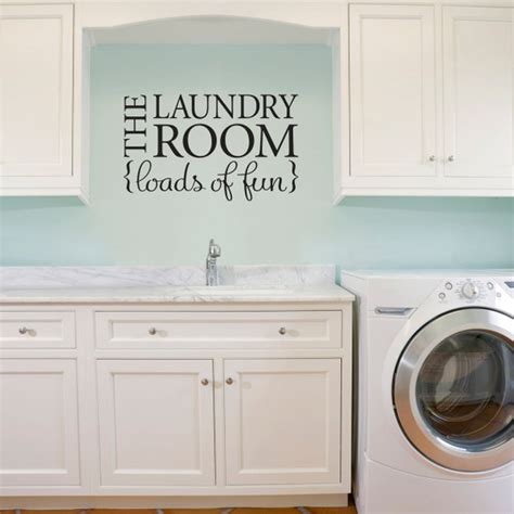 Laundry Room Decal The Laundry Room Loads Of Fun Wall Vinyl Etsy