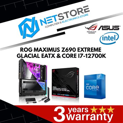 Pwp Asus Rog Maximus Z Extreme Glacial Eatx Intel Core I K