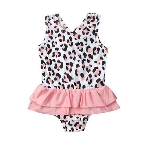 Leopard The Trendy Toddlers Leopard Print Swimsuit Print Swimsuit