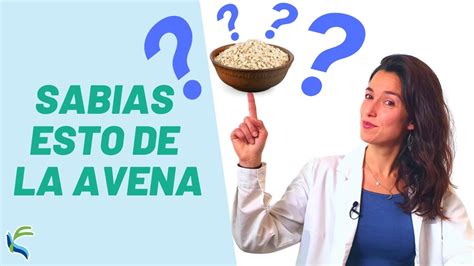 Qué pasa si tomo AVENA todos los días Fisiolution YouTube