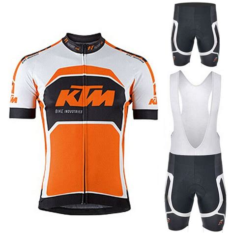 Polyester Mans Racing Bike Ktm Cycling Clothing Breathable Mtb