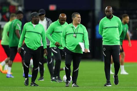 Jose Peseiro Names 25 Man Super Eagles Squad For 2023 AFCON Full Squad