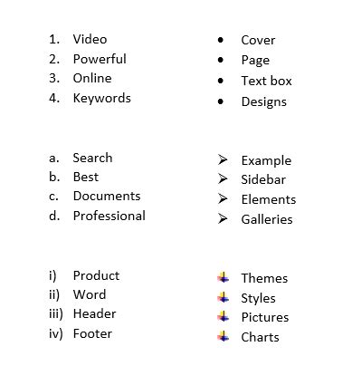 Bullets And Numbering In Microsoft Word Fast Tutorials Hot Sex Picture