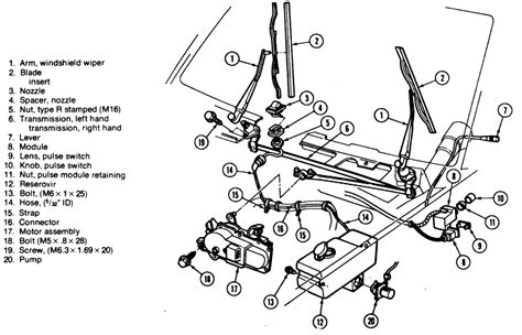 Windshield Wiper Diagram