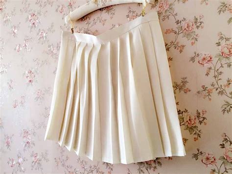 White Pleated Skirts Campus Style Pleated Skirt Girls School Skirts Plus Size Women S Clothing