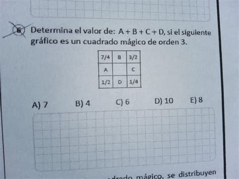 Determina El Valor De A B C D Si El Siguiente Gr Fico Es Un Cuadrado