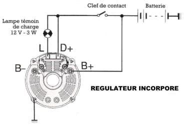 voyant de charge batterie Electricité VW Camper