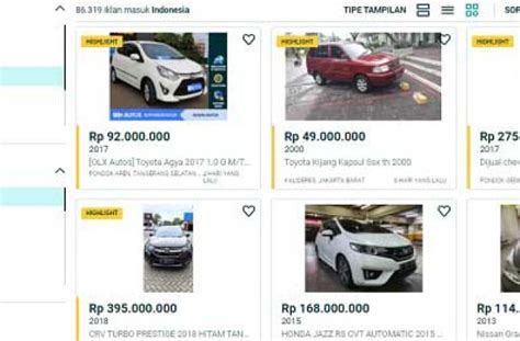 Cara Jual Mobil Bekas Online Pintermekanik