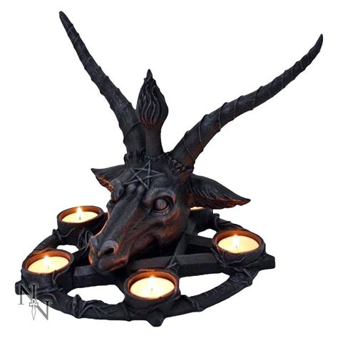 Nemesis Now Baphomet Candle Holder 27cm Home And Kitchen