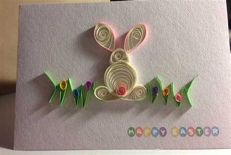 Quilled Easter Card Paper Quilling For Beginners Paper Quilling