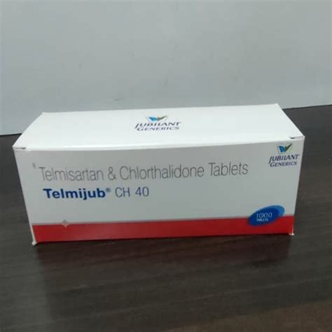 Telmijub Ch Telmisartan Chlorthalidone Tablets Ip Prescription