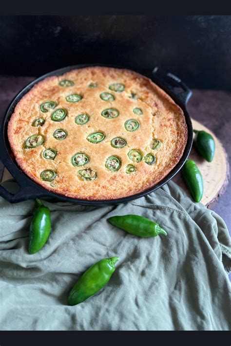 Jalapeno And Cheddar Cornbread Recipe A Simple Life Home