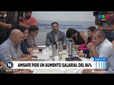 Amsafe Pide Aumento Salarial De Telefe Rosario Youtube