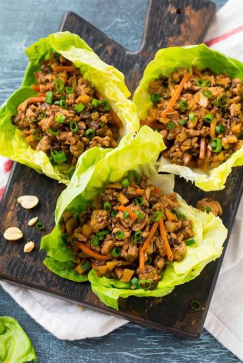 Asian Lettuce Wraps With Chicken Crock Pot Or Stovetop