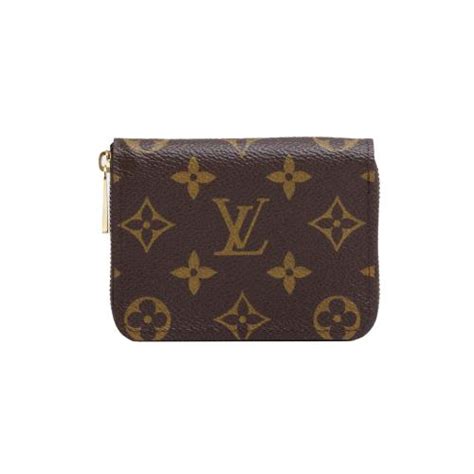 【louis Vuitton 路易威登】經典老花 棕色 拉鍊短夾 錢包m60067 Lv經典monogram系列etmall東森購物網