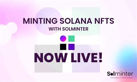 Solana NFT Minting with Solminter — Explained : solminter