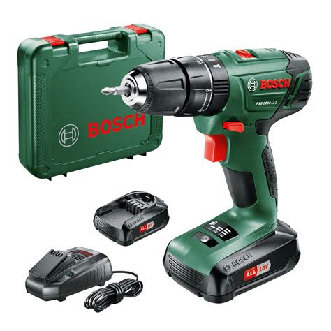 Buy BoschHome And Garden Cordless Combi Drill PSB 1800 LI 2 2