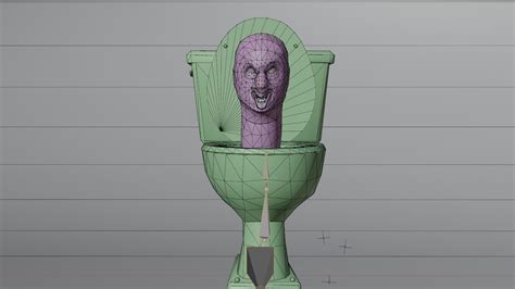 Skibidi Toilet Toilet Mask Man 3d Model Turbosquid 2090093