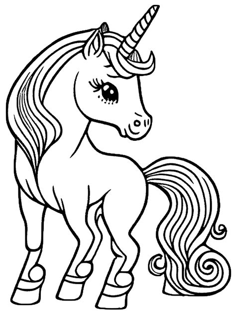 Unleash Your Inner Artist with Unicornio Coloring Pages