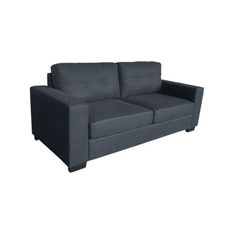 Bari 2.5 Seater Sofa Bed Dark Grey Fabric - Bunnings Australia