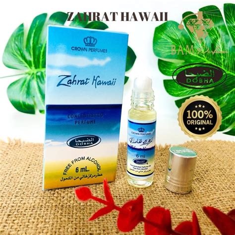 Jual Parfum Dobha Zahrathawai Roll On 6 Ml Shopee Indonesia