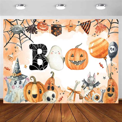 Amazon Mocsicka Halloween Spooky One Backdrop For Halloween 1st