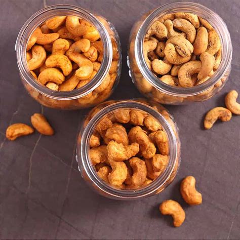 Roasted Cashews Homemade Masala Kaju How To Roast Cashews Cook