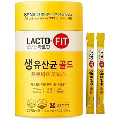 Lacto-Fit Probiotics Gold 100g (2g x 50ea) // Korea Probiotics // Lactofit | Shopee Singapore