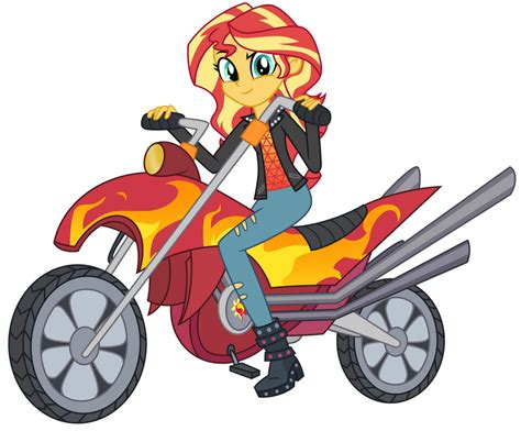 Sunset Shimmer Day Nitro Booster By Emeraldblast63 On Deviantart