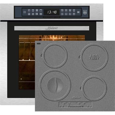 Four encastrable Kaiser EH 6306 R KCT 6705 I avec table de cuisson à