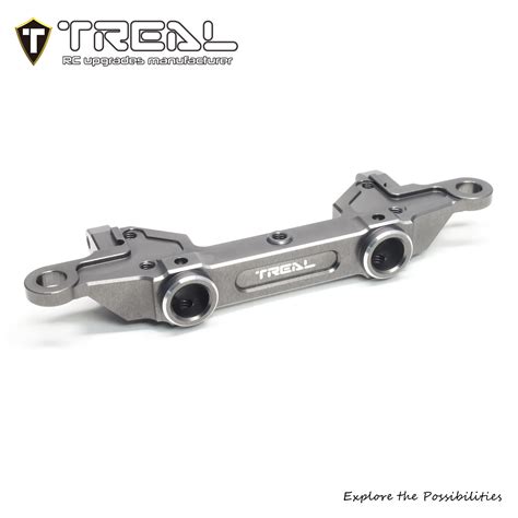 Treal Aluminum Rear Bumper Mount Cnc Machined Upgrades For Axial