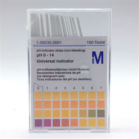 Ph Indicator Strips