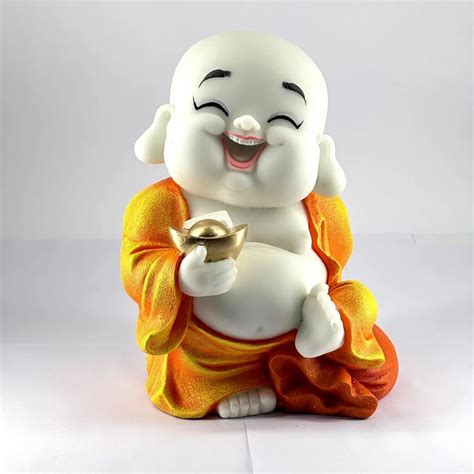 MONK YELLOW GB KCLA 129 At Rs 800 Resin Buddha Statue In New