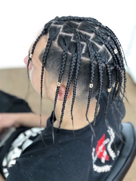 Trenzas Sueltas Para Hombres Pelo Corto