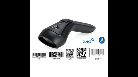 Koolertron Dual G Wireless Bluetooth Rechargeable Bar Code Scanner