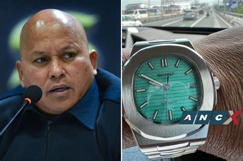 Sen. Bato Dela Rosa didn’t wear Patek, just Seikopatik | ABS-CBN News