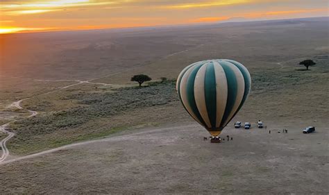 Guide To Tarangire Hot Air Balloon African Safari Tour Packages Price