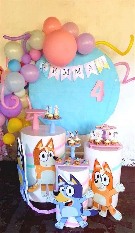 Bluey Birthday Party Fiesta Cumplea Os Fiestas De Cumplea Os