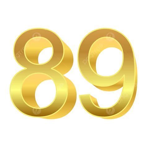 3d Golden Number Png Number Golden 3d Png And Vector With