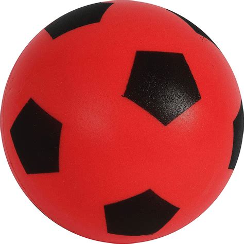 Hti Toys Games Fun Sport Ballon De Football Rouge Taille Ballon