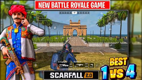 Scarfall Vs Free Fire Scarfall Gameplay Scarfall