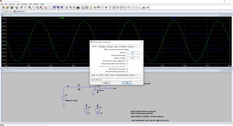 Resuelta operational amplifier El análisis transitorio